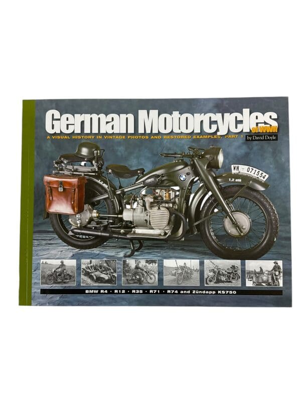 WW2 German Motorcycles Visual History Part 1 SC Reference Book