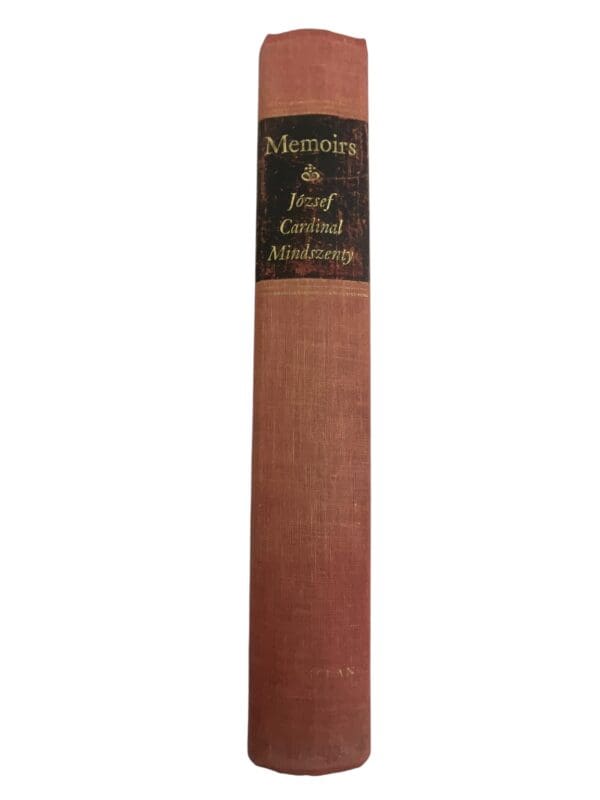 Hungarian Revolution Memoirs Jozsef Cardinal Mindszently Hardcover Reference Book