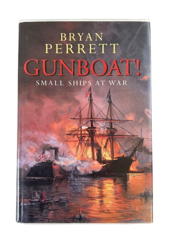 British Navy Gunboat Small Ships at War Bryan Perrett Hardcover Reference Book