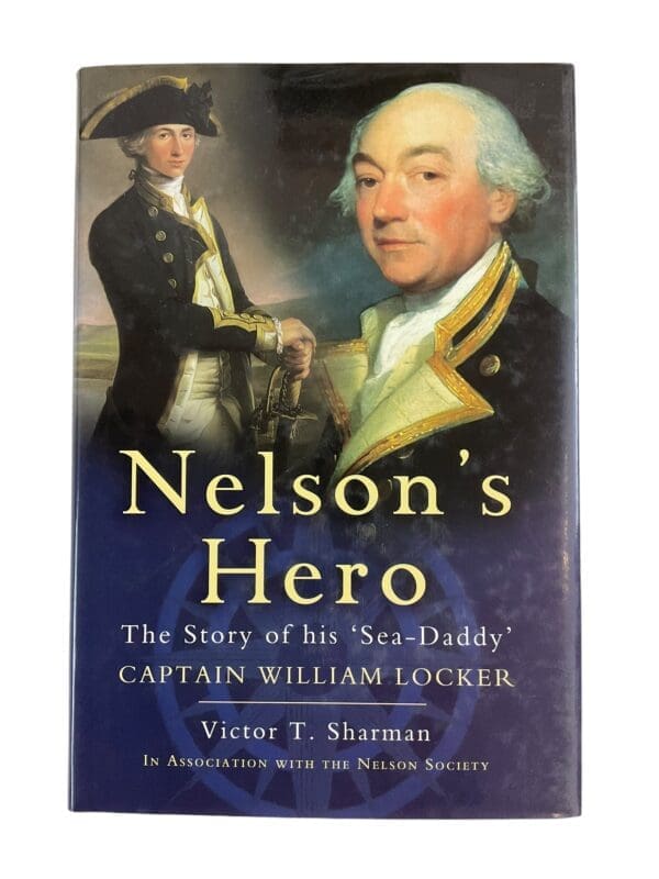 British Nelson's Hero Captain William Locker Hard Cover Reference Book