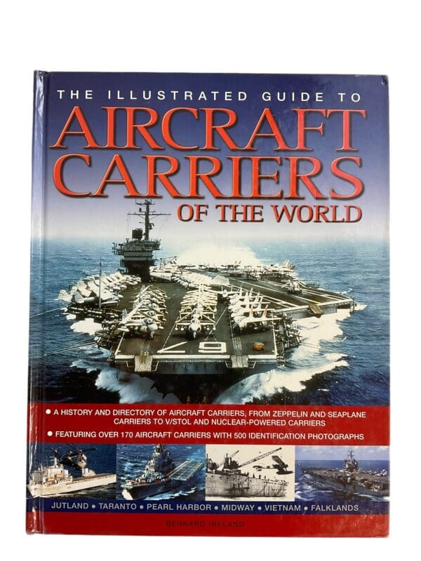 WW1 WW2 Britain US Japan Aircraft Carriers Of The World Reference Book