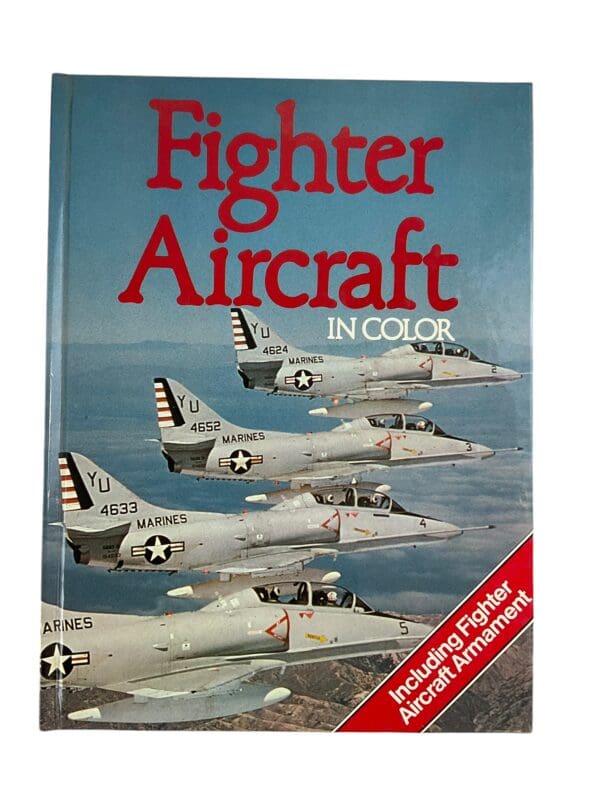 Fighter Aircraft in Color Hardcover Reference Book