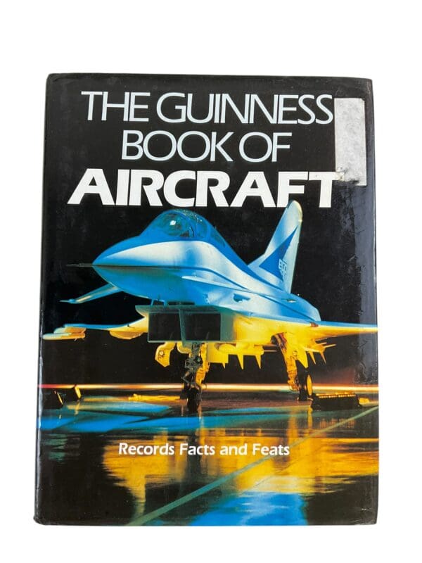 WW1 WW2 British US German The Guinness Book of Aircraft Hardcover Reference Book