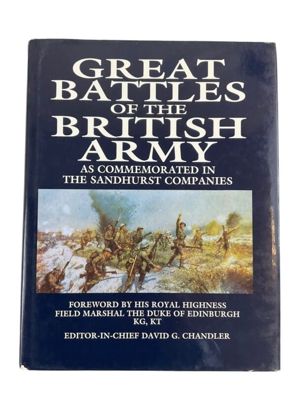 WW1 WW2 Great Battles of the British Army Sandhurst Companies HC Reference Book