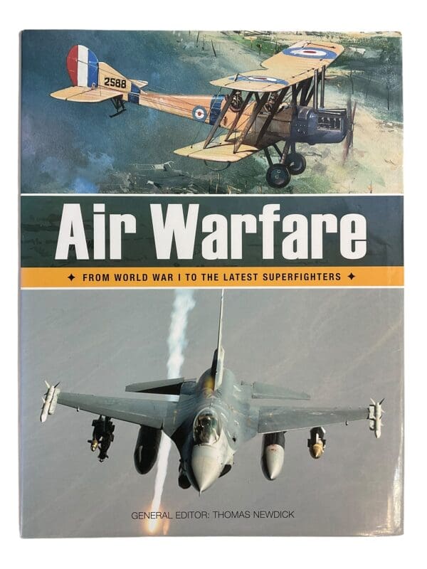 WW1 WW2 Air Warfare From WW1 to Latest Superfighters Hardcover Reference Book