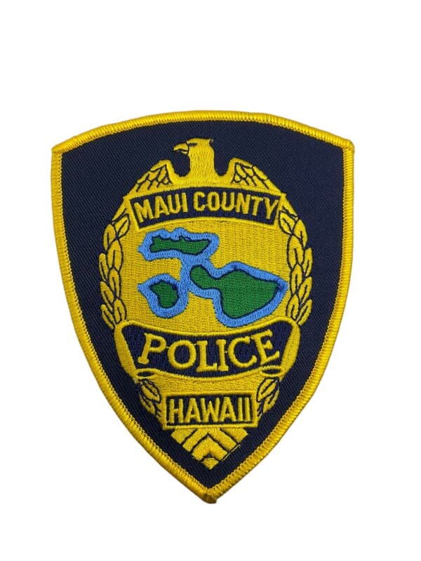 US Hawaii Maui County Police Patch