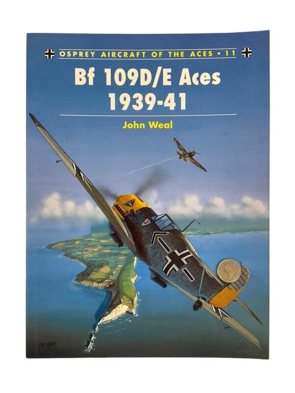 WW2 German Luftwaffe Bf 109D/E Aces 1939-41 Osprey Aircraft No 11 Softcover Reference Book