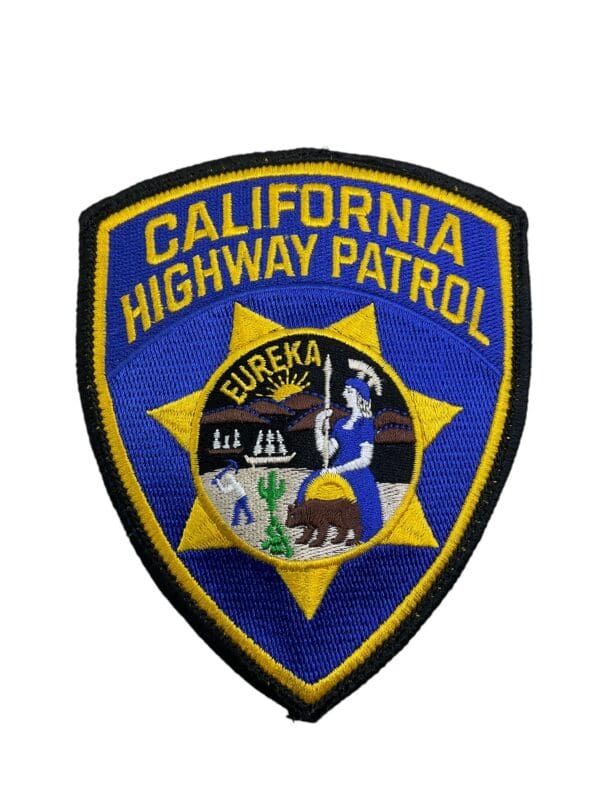 US California Highway Patrol Police Patch