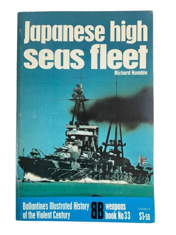 WW2 Japanese High Seas Fleet Ballantines No 33 Softcover Reference Book