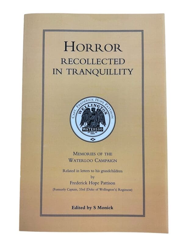 British Napoleonic Horror Recollected in Tranquility  Reference Book