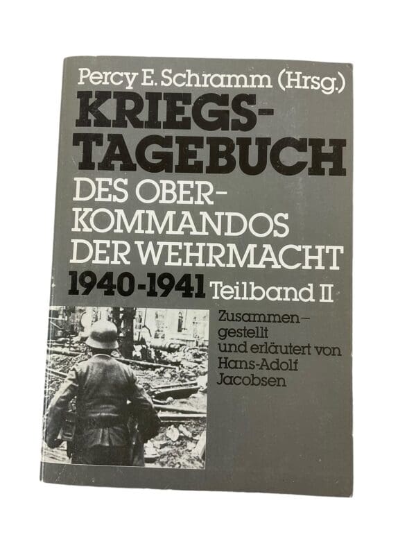 WW2 German War Diary No 2 GERMAN TEXT Softcover Reference Book