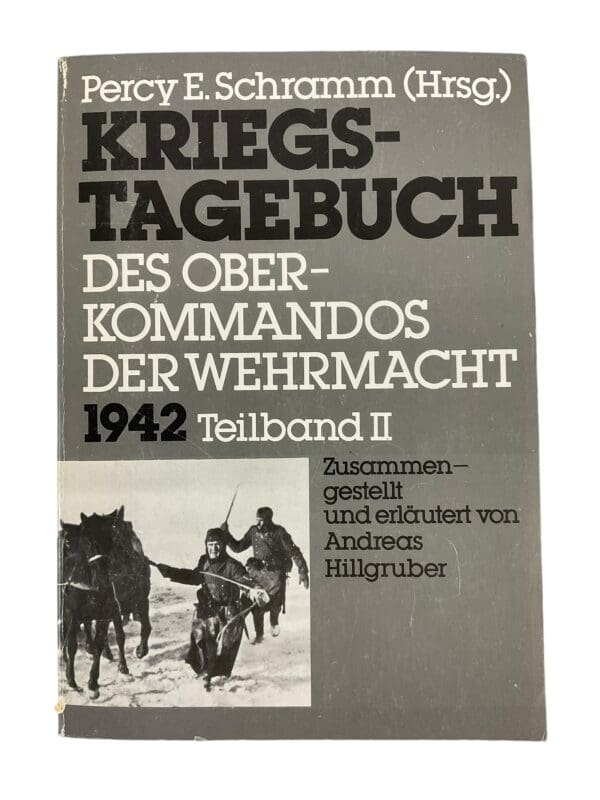 WW2 German War Diary No 4 GERMAN TEXT Softcover Reference Book