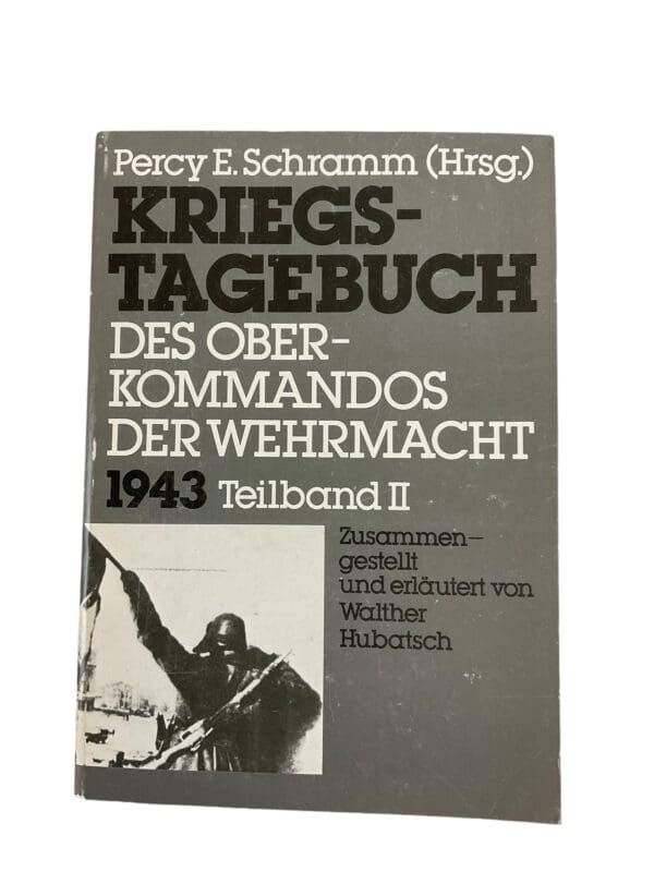 WW2 German War Diary No 6 GERMAN TEXT Softcover Reference Book