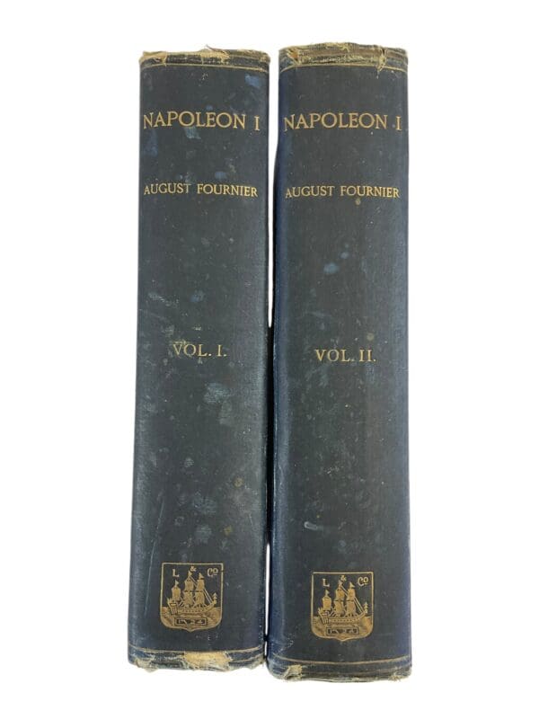 British Napoleon 1 A Biography 2 Vols August Fournier Hardcover Reference Books