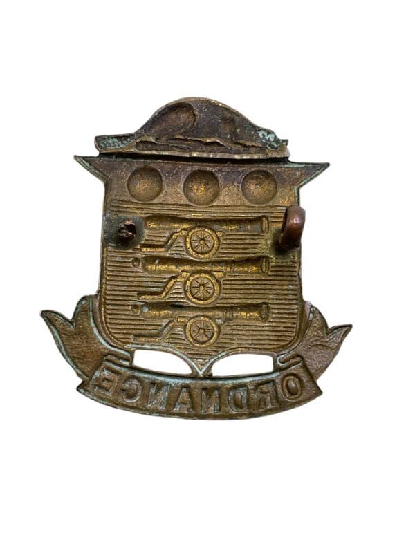 WW1 Canadian CEF Ordnance Corps Cap Badge