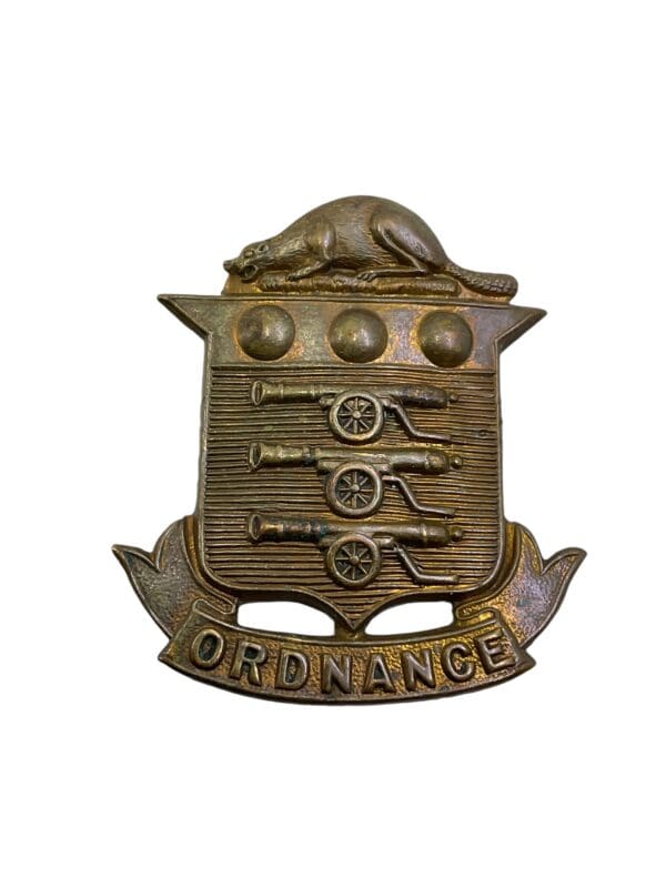 WW1 Canadian CEF Ordnance Corps Cap Badge