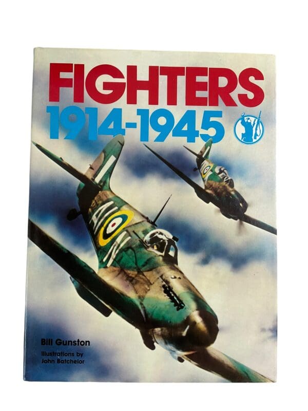 WW1 WW2 British French German Fighters 1914-1945 Hardcover Reference Book