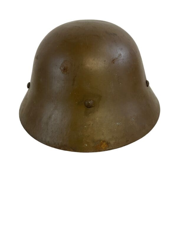 WW2 Japanese Japan Civil Defence Steel Helmet - Image 3