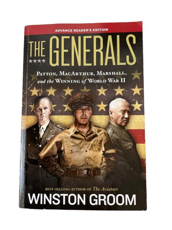 WW2 US The Generals Softcover Reference Book