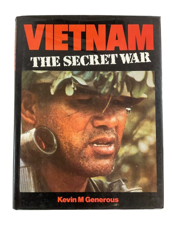 US Vietnam The Secret War Hardcover Reference Book