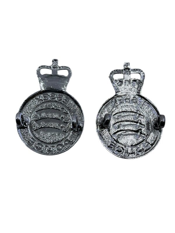 British Essex Police Collars Insignia Pair