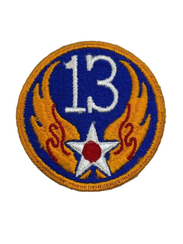 WW2 US USAAF 13th Air Force Patch Shoulder Sleeve Insignia SSI