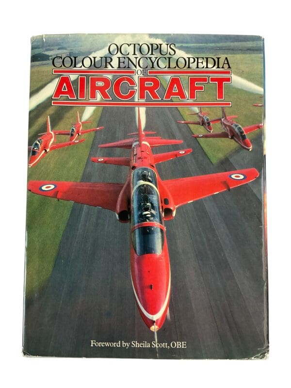 WW1 WW2 US British German Colour Encyclopedia of Aircraft Hardcover Reference Book