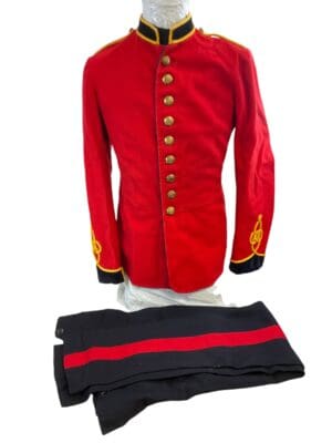 Pre WW1 British RE Engineers Scarlet Tunic and Trousers