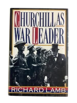 WW2 British Churchill As War Leader Book