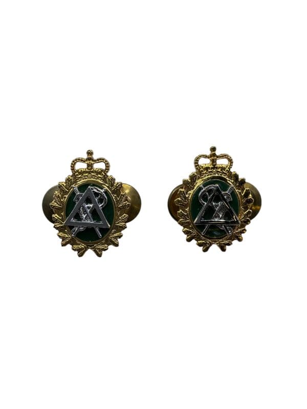 Canadian Forces Dental Branch Collars Insignia Pair