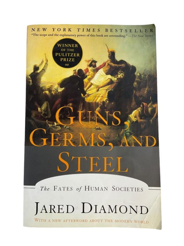 Guns Germs and Steel Fates of Human Societies History Softcover Reference Book