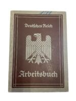 WW2 German Arbeitsbuch Employment Record Book - Gerda