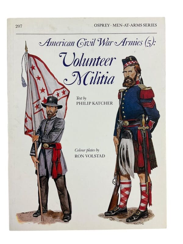 US American Civil War Volunteer Militia Osprey 207 SC Reference Book