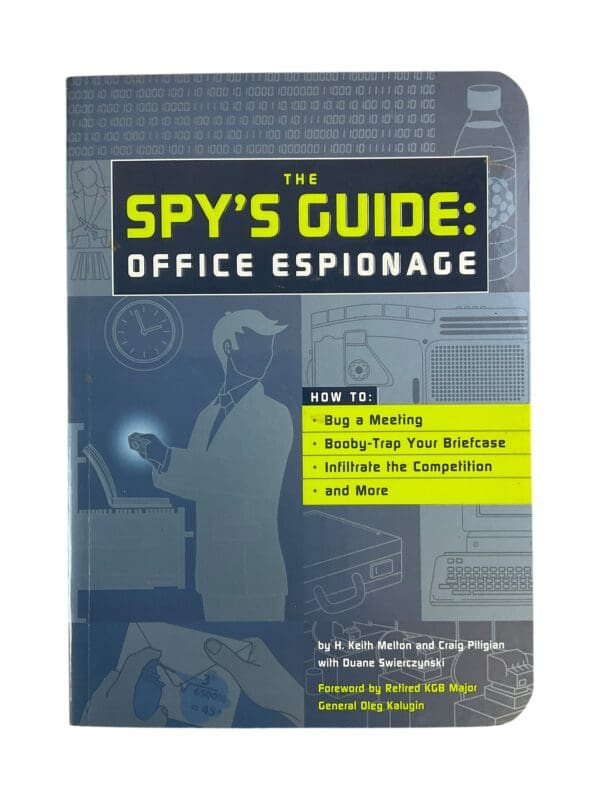 The Spy's Guide Office Espionage Softcover Reference Book