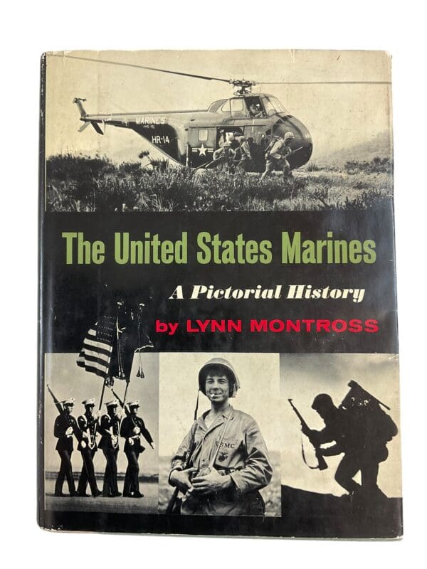 The United States Marines A Pictorial History Hardcover Reference Book