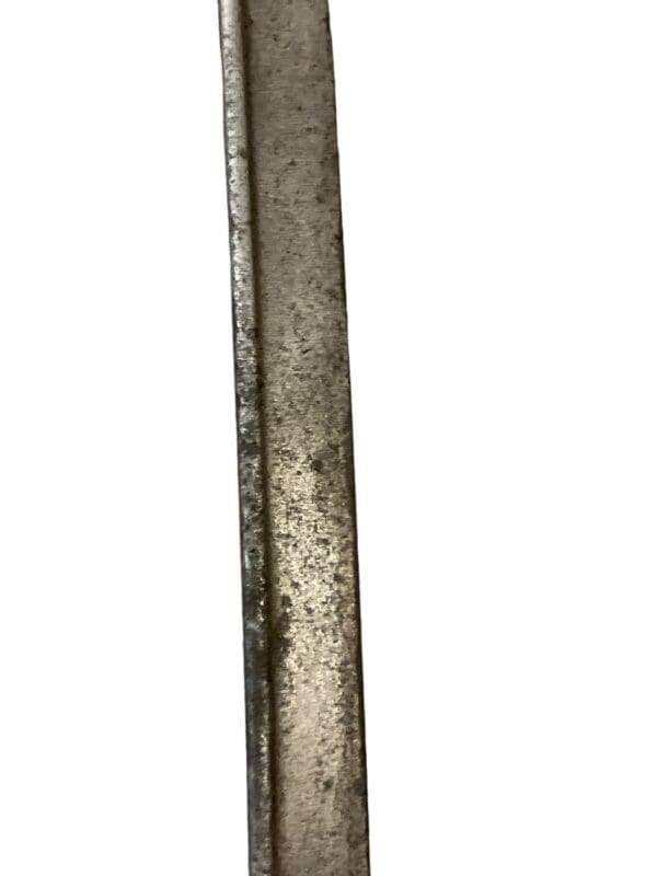 French Napoleonic Navy Officers Sword with Scabbard Bone Handle 26 Inch Blade - Image 18