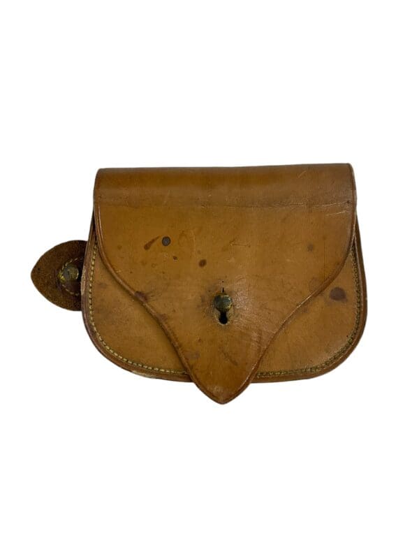 British Boer War Officers Leather Ammo Pouch