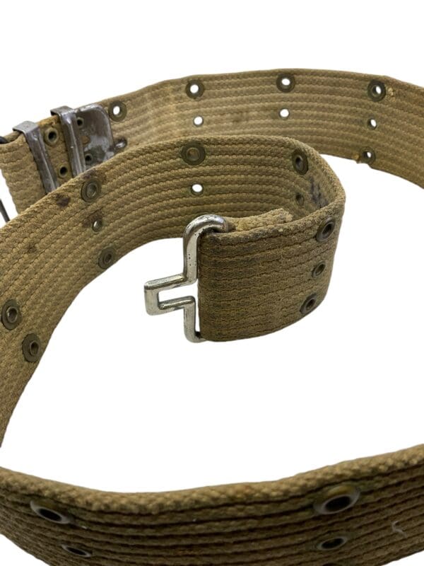 WW2 US Webb Equipment Pistol Belt 2