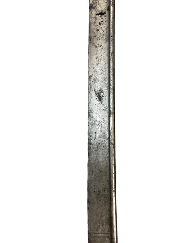 French Napoleonic Navy Officers Sword with Scabbard Bone Handle 26 Inch Blade - Image 16