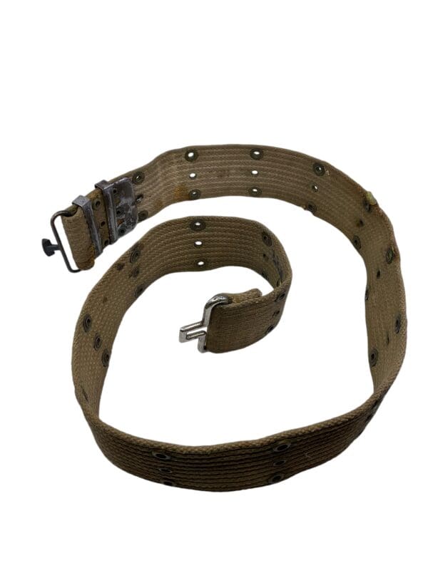 WW2 US Webb Equipment Pistol Belt 2