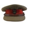 WW2 Canadian Brigadier Generals RCA Artillery Peak Cap Hat Size 7 1/8
