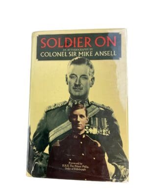 WW2 British 5th Dragoons Soldier On Autobiography Hardcover Reference Book