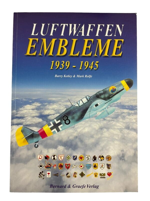 WW2 German Luftwaffen Embleme 1939-1945 GERMAN TEXT Softcover Reference Book