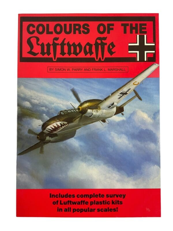 WW2 German Colours of the Luftwaffe Softcover Reference Book