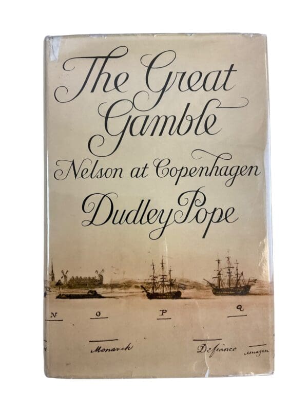 Napoleonic The Great Gamble Nelson at Copenhagen Pope 1 Hardcover Reference Book