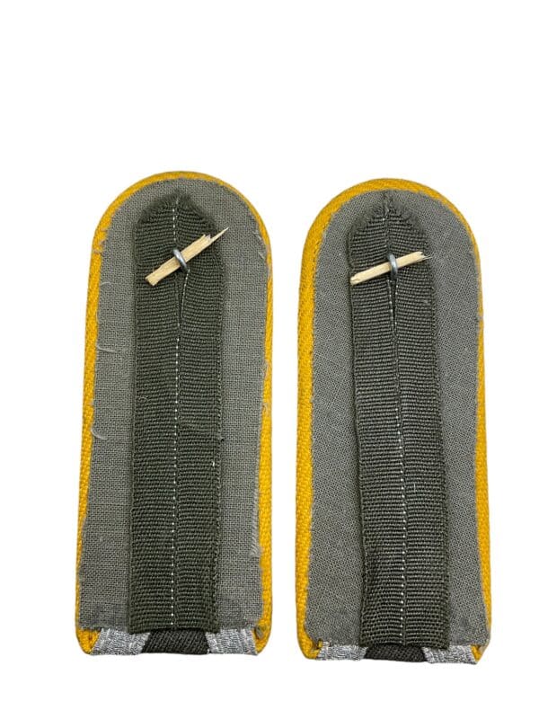 East German Signals Shoulder Boards Insignia Pair 2