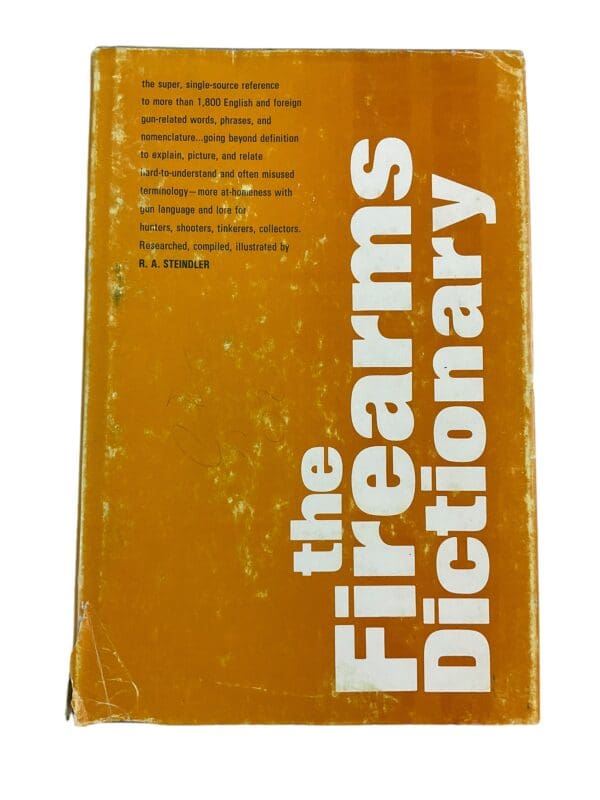 The Firearms Dictionary Reference Book