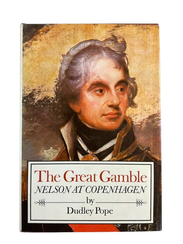 Napoleonic The Great Gamble Nelson at Copenhagen Pope 2 Hardcover Reference Book