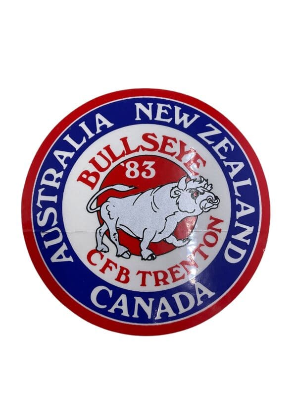 Canadian Forces RCAF CFB Trenton Australia New Zealand Bullseye 83 Squadron Sticker