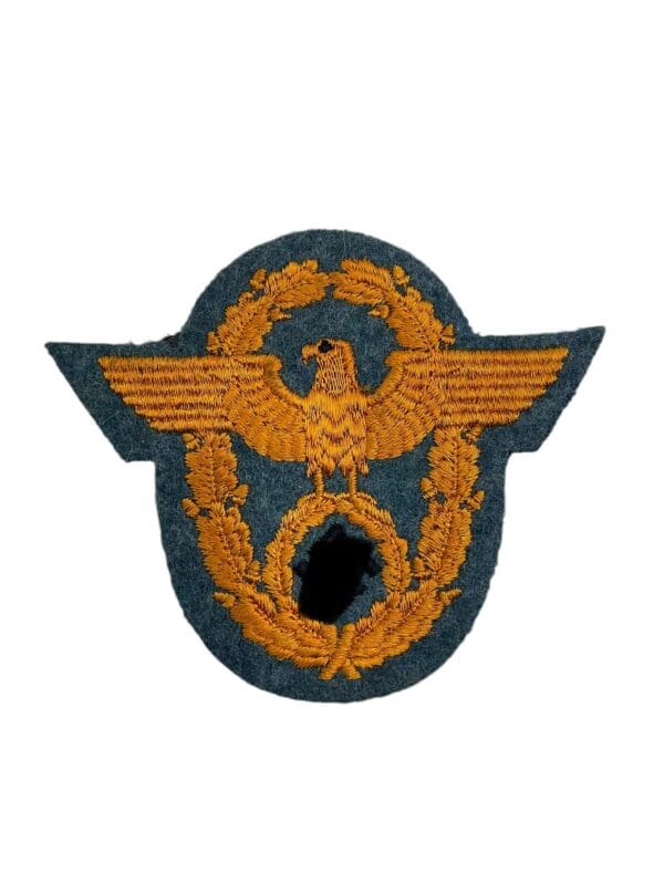 WW2 German Ordnungspolizei Gendarmerie Rural Police Sleeve Eagle